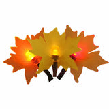 Battery Operated Autumn Leaf Cap Twinkle Light String, 3.5-Feet