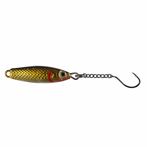 Johnson Snare Spoon Fishing Equipment, Black Gold, 1/4 Oz