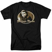 Trevco Men's James Dean Adult T-Shirt, Looking Black, 2X