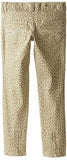 French Toast Girls' Skinny Zip Back Pant - Ankle Length, Khaki, 14