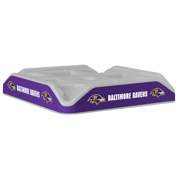 Logo Brands NFL Baltimore Ravens Pole Caddy
