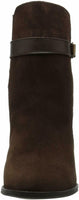 Dune London Women's Quill Boot, Brown Suede, 5M