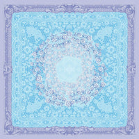 Dove of the East 25-Sheet Blue Room Paper, Russia Journey Linen and Lace, 12x12"