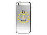 Cellet Rhode Island Flag Design TPU / PC Proguard Case for Apple iPhone 5 & 5s