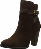 Dune London Women's Quill Boot, Brown Suede, 5M