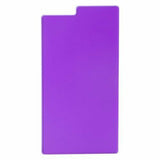 INSTEN TriTone Slim Hard Case Cover Apple iPhone 6 - Black/Clear Purple/Blue