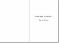 What Else You Enjoy' Jumbo Get Well Card with Envelope 8.5 x 11 Inch