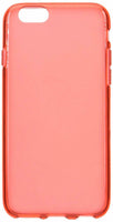 HR Wireless Frosted TPU Cover for iPhone 6 Red