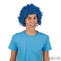 Blue Team Spirit Wig