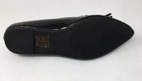 Truffle collection Stella Point Tassle Flat Shoes Black Patent Size 5 (US)