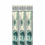 24 ~ Money Pencils ~ Hundred Wrapped Design ~ 7.5" / #2 Lead ~ New
