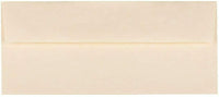 JAM PAPER #10 Business Parchment Envelopes - 4 1/8 x 9 1/2 - Natural Recycled 25