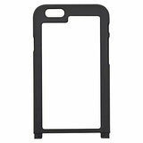 INSTEN TriTone Slim Hard Case Cover Apple iPhone 6 - Black/Clear Purple/Blue