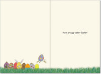 7273 'Egg Types' - Funny Easter Greeting Card