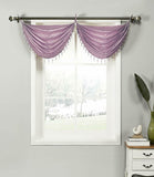 Window Elements Jane Faux Silk Grommet Extra Wide 54" x 95" Curtain Panel Lilac