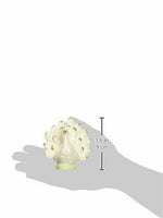 White Peacocks Sitting with Tails Fanned Salt and Pepper Shakers Set