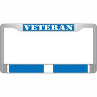 Korea Veteran (Chrome) License Plate frame (6"X12")