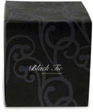 Black Tie by Pavilion Gift Crackled Glass Candle Holder, Monogrammed Letter L,