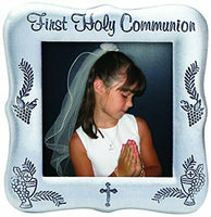 Cathedral Art PFE125 First Holy Communion Photo Frame, 3-Inch