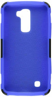 HR Wireless Cell Phone Case for LG K10 - Black/Dark Blue