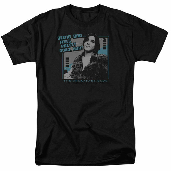 Trevco Men's The Breakfast Club Bc Poster T-Shirt, Black, Medium
