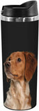 I Heart Brittanys 18-8 Double Wall Stainless Artful Tumbler, 14-Ounce
