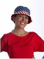 Forum Novelties Patriotic Canvas American Bucket Hat