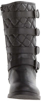 Wild Pair Women's Preston Motorcycle Boot, Black, Size 6.5