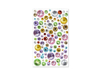 SS221B Paper Craft Sticker Balloon Blast Gems, Multicolor