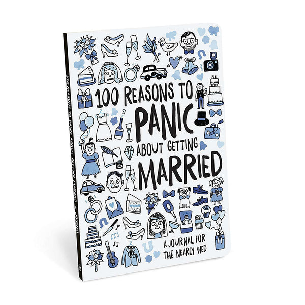 Knock Knock Journal, 100 Reasons To Panic, Getting Married (50135)
