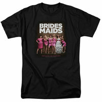 Trevco Men's Bridesmaids Maids Adult T-Shirt, Poster Black, Medium