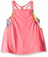 CB Sports Girls' Active 2 Fer Open Back Tank Size 14/16