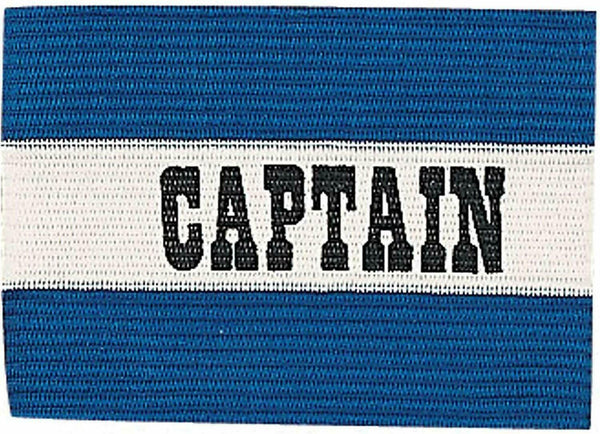 Champion Sports Soccer Captain's Arm Band Blue/White
