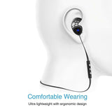 Bluetooth Headphones, Wireless Earbuds Earphones with Mic by 01 Audio