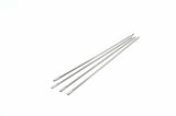 GrillPro 4-Piece 15-Inch V-Shaped Slim Stainless Steel Skewers