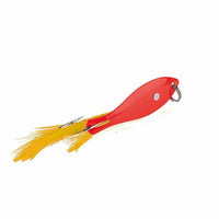 Johnson Min-O-Spoon FL/Yellow Flash Fishing Bait, Multi, 1 3/8"