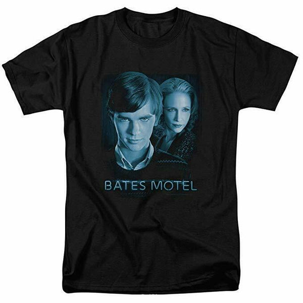 Trevco Men's Bates Motel Sign Logo T-Shirt Med