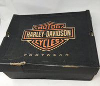 Harley-Davidson Womens Mackena Black Work Boot, Black, 5.5 M (US)