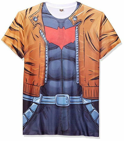Trevco Men's Batman Carpe Sublimated Nocturn Adult T-Shirt Med
