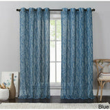 VCNY Branches Grommet Panel, 54 x 84", Blue
