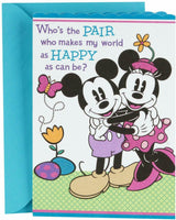 Hallmark Disney Easter Card for Grandparents from Kids (Mickey Mouse and Minnie)