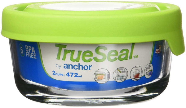 Anchor Hocking 2-c. Round True Seal Canister