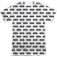 Trevco Men's Batman Bat Building Double Sided Adult T-Shirt Med