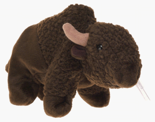 TY Beanie Baby - ROAM the Buffalo