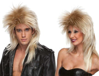 Characters Long Rocker Synthetic Wig Mixed Blonde