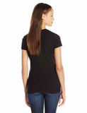 American Classics Juniors Betty Boop Americana Graphic Tee, Black, XL