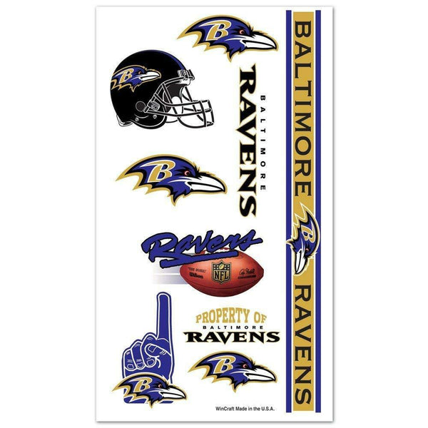 Wincraft 09411091 Tattoos - Baltimore Ravens