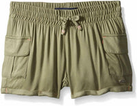 Tommy Hilfiger Girls' Rayon Challis Short, Sagier Green, 16