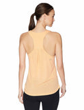 ASICS Women's Soft-Touch Racer Tank, Apricot Ice Heather, X-Large