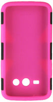 HR Wireless Dynamic Slim Hybrid Case for Samsung Galaxy Avant Black/Hot Pink